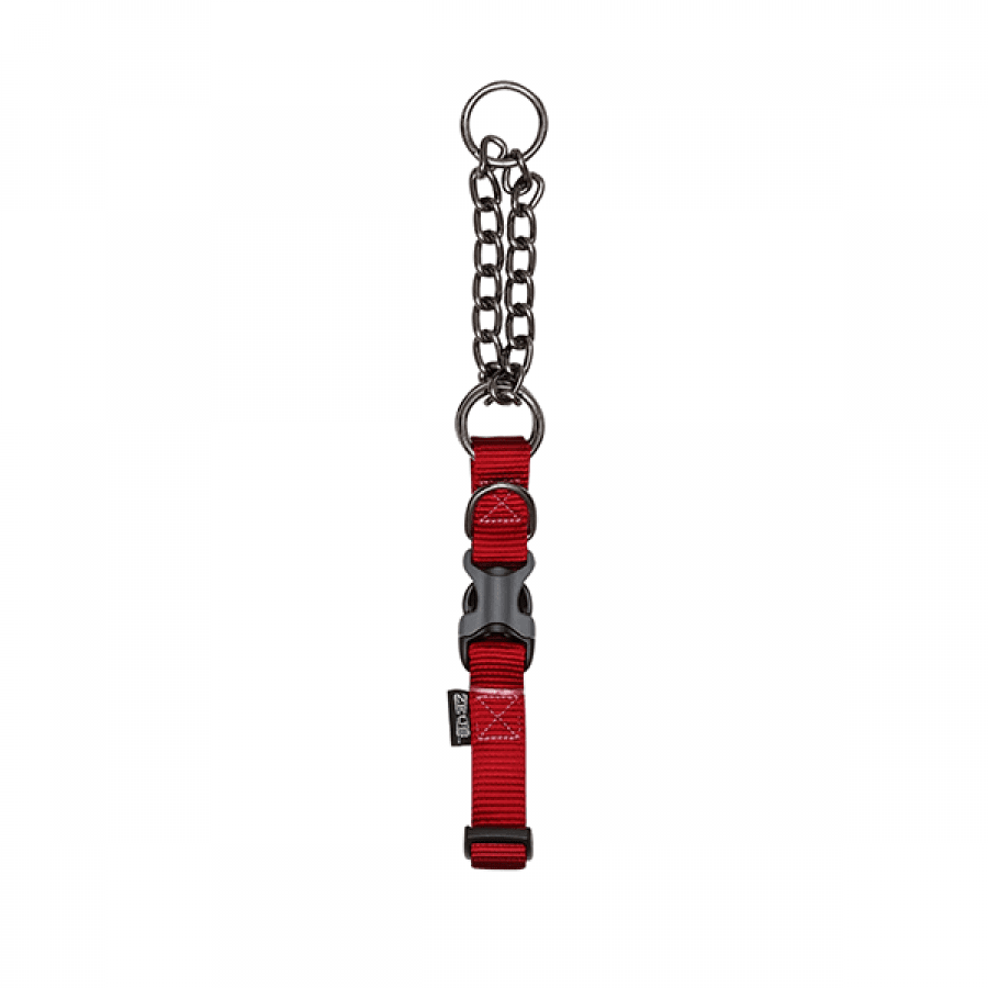 ZEUS COLLAR SEMIFIJO L ROJO1