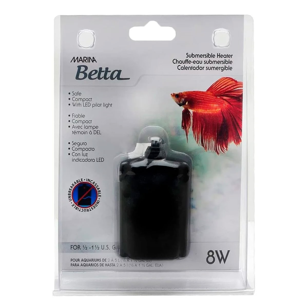 MARINA BETTA CALEFACTOR SUMERGIBLE 8W1