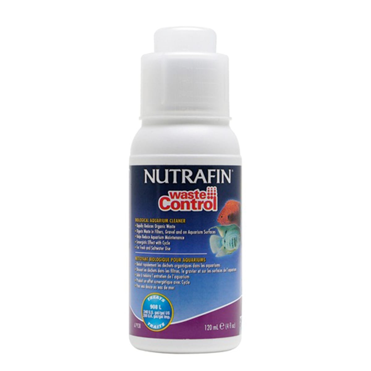 NUTRAFIN WASTE CONTROL LIMPIADOR BIOLOGICO 120ML1