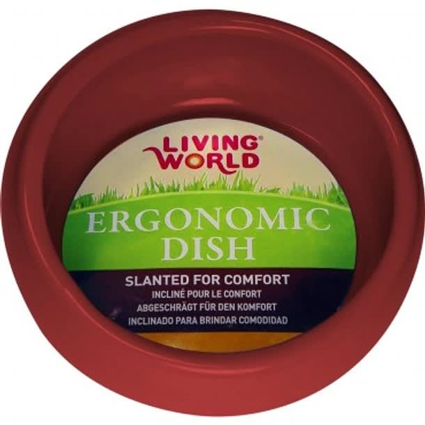 LIVING WORLD PLATO ERGONÓMICO TERRACOTA S1