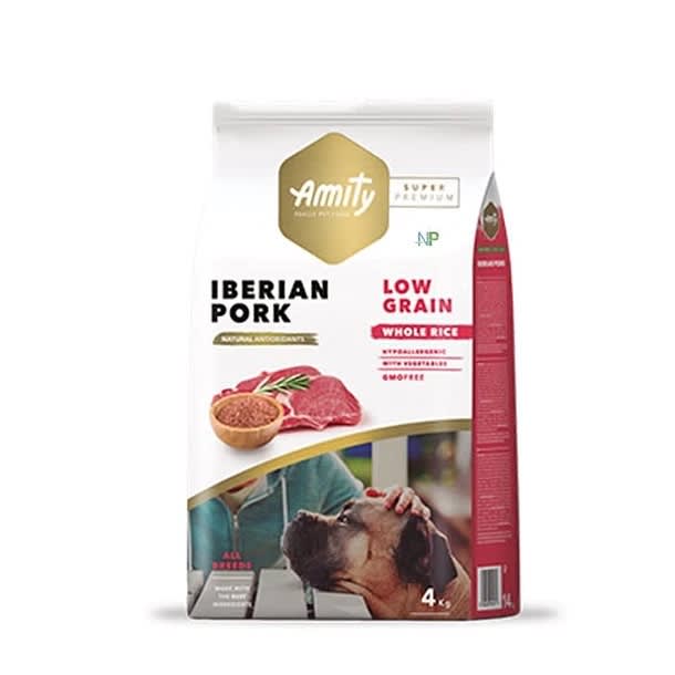 AMITY SP LOW GRAIN IBERIAN PORK ADULT 4 KG1