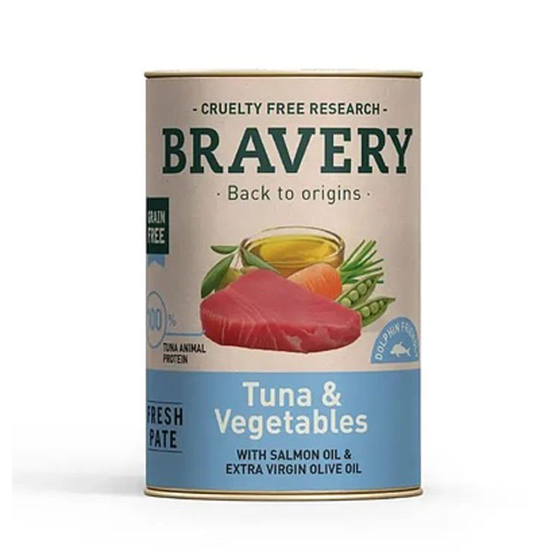 Bravery Tuna And Vegetables Dog Wet Food 290 Gr1