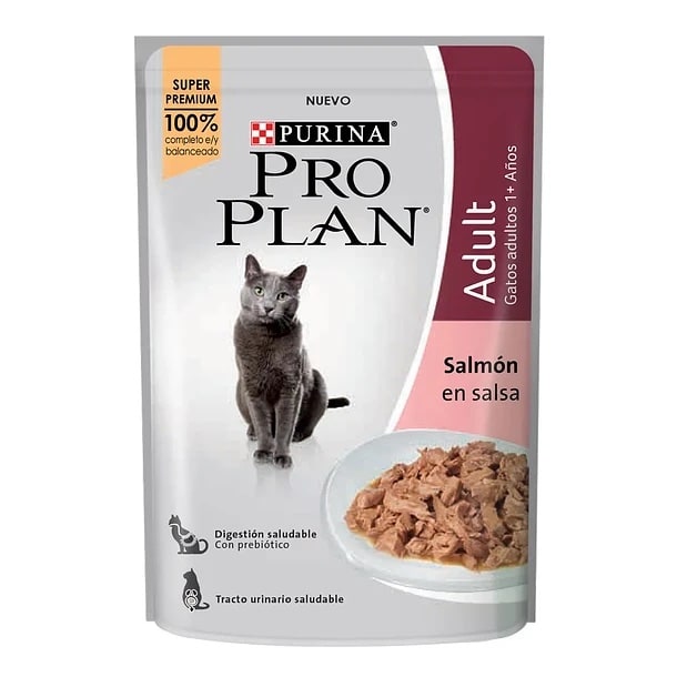 Pro Plan Gatos Salmón Pouch 85g1