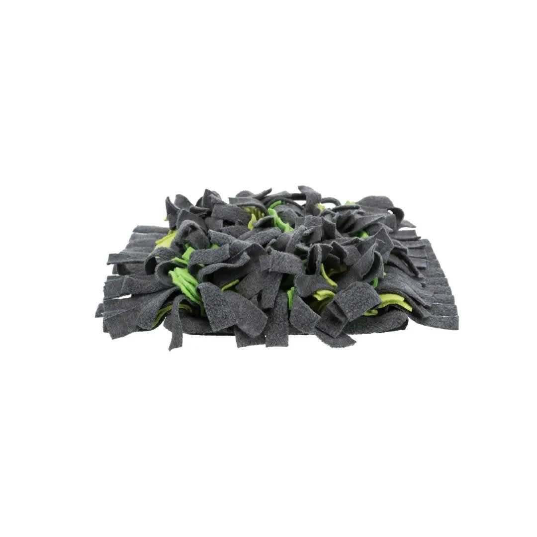TX ALFOMBRA OLFATIVA PEQ ANIMALES, 27x20 cm, GRIS/VERDE1