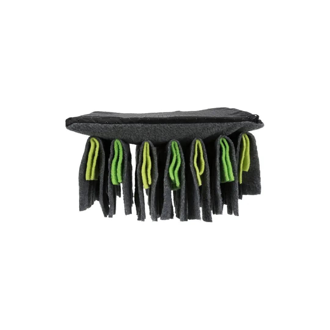 TX ALFOMBRA OLFATIVA PEQ ANIMALES, 27x20 cm, GRIS/VERDE3