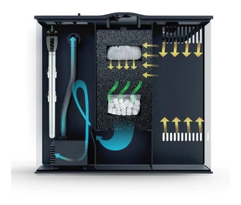 FLUVAL FLEX ACUARIO NEGRO 34 L4