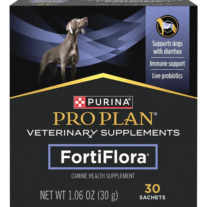 CAJA PRO PLAN SUPLEMENTO FORTIFLORA PERRO 30 SACHET 30 GR4