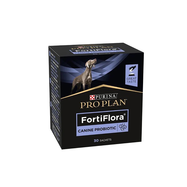 CAJA PRO PLAN SUPLEMENTO FORTIFLORA PERRO 30 SACHET 30 GR1
