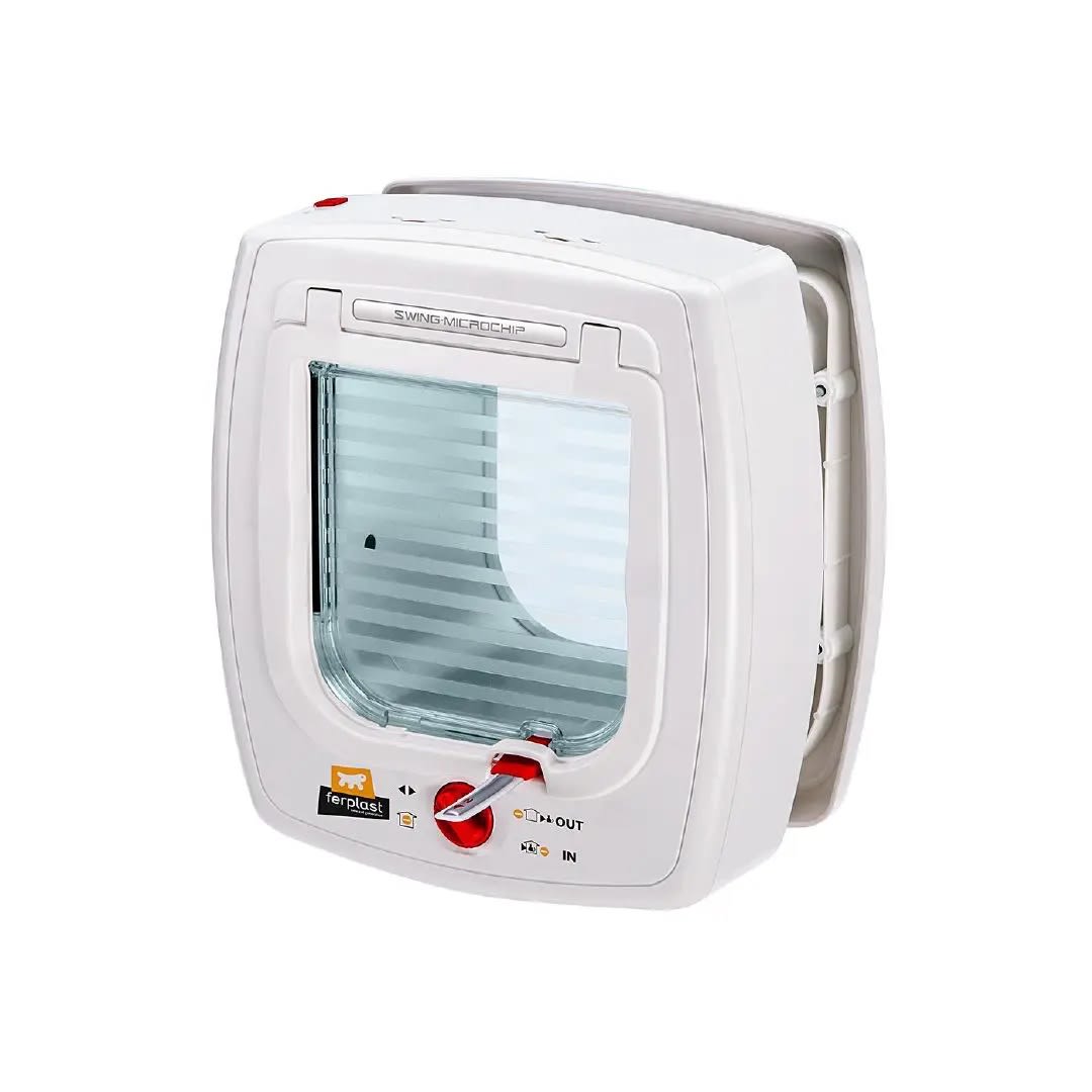 Fp Puerta P/Mascotas, Swing Microchip, 26.5X16.2X1