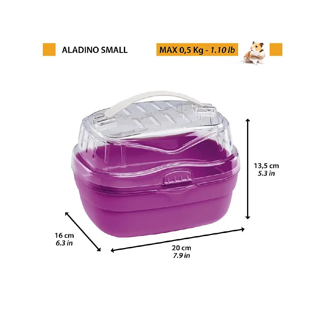 Fp Transportin Peq Animales, Aladino Small, 20x16x13.5h cm2