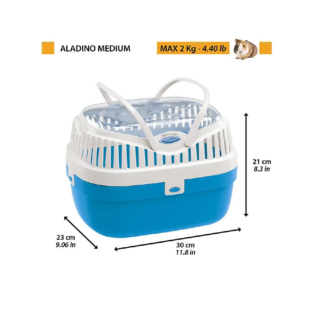 Fp Transportin Peq Animales, Aladino Medium, 30x23x21h cm2