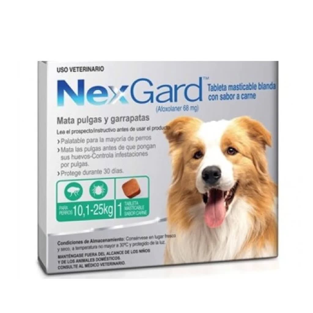 NEXGARD 10 - 25 KG 1 COMPRIMIDO1