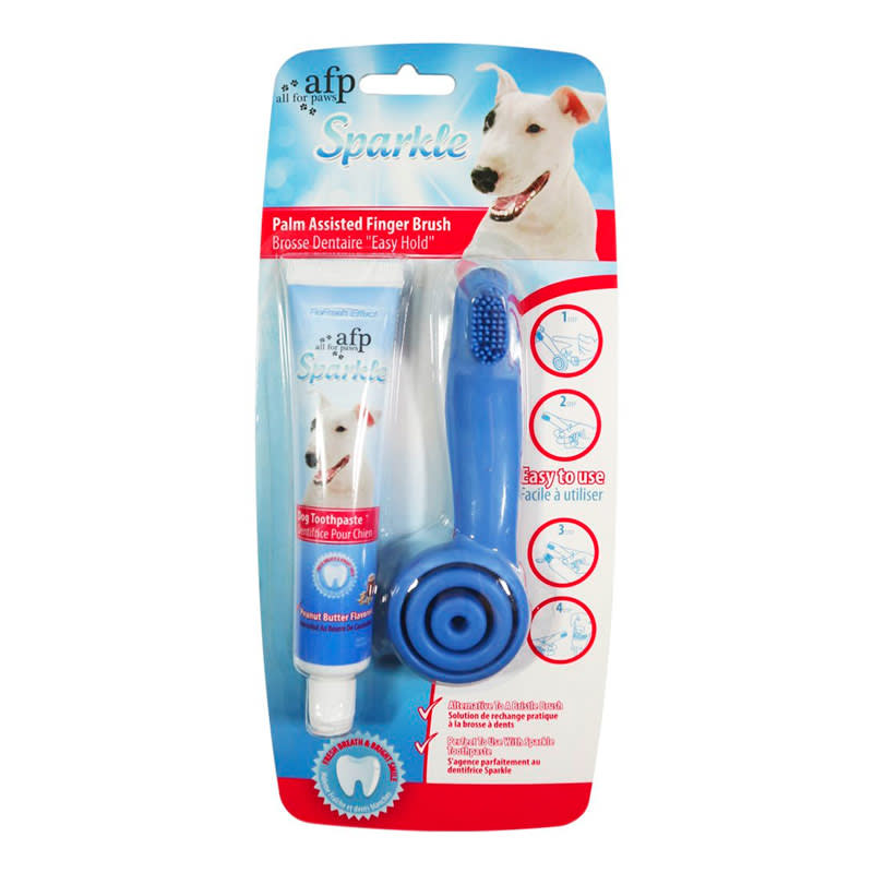 AFP SPARKLE SET CEPILLO/PASTA/DEDO1