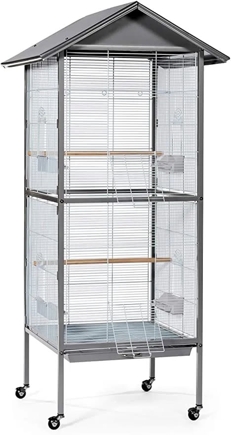 AVIARIO JAULA DE VUELO (79X76X168 CM)1