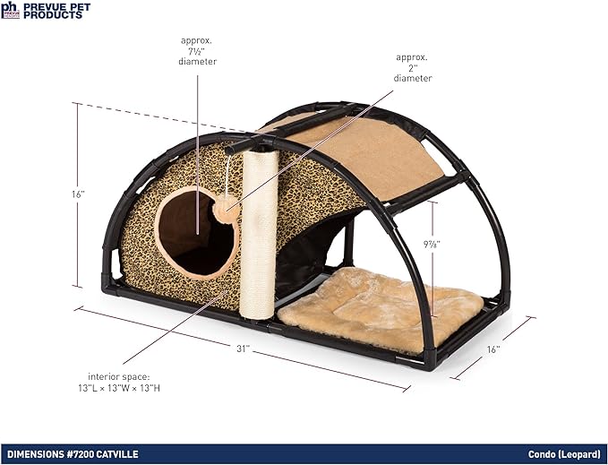 CATVILLE CONDO - LEOPARD PRINT3