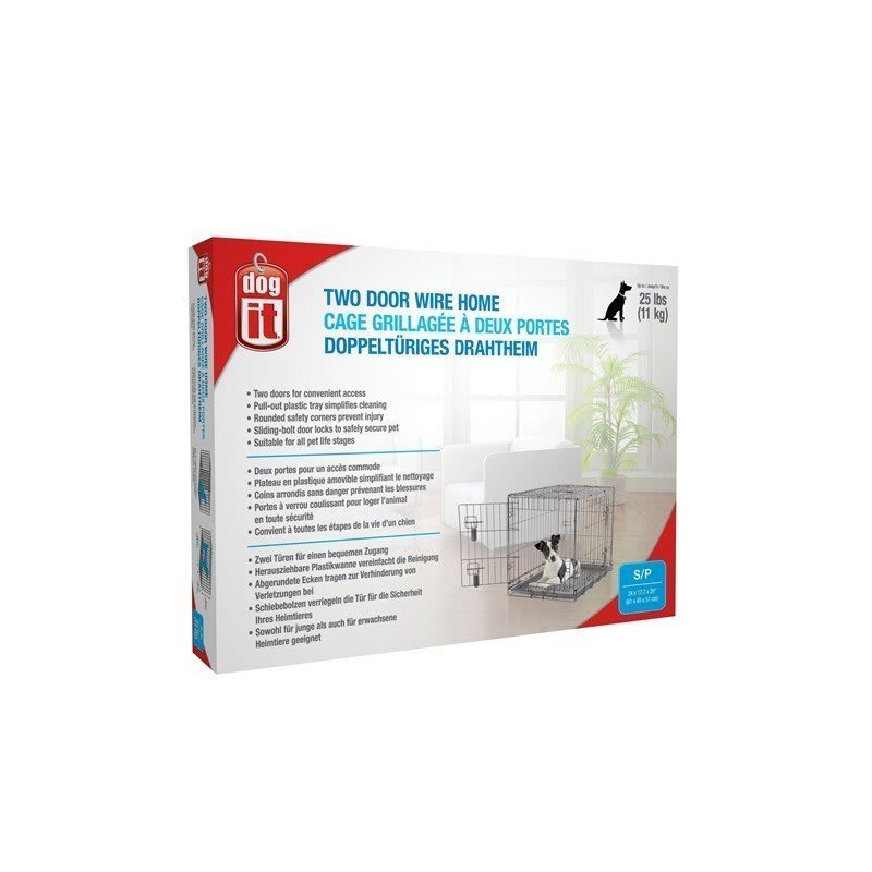 DOGIT JAULA ENTRENAMIENTO 2 PTAS C/DIVISION L2