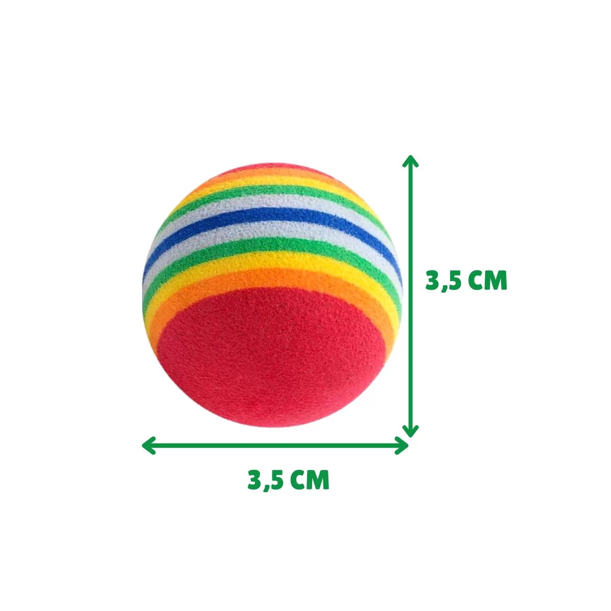 PAWISE PELOTITAS ARCOIRIS POTE1