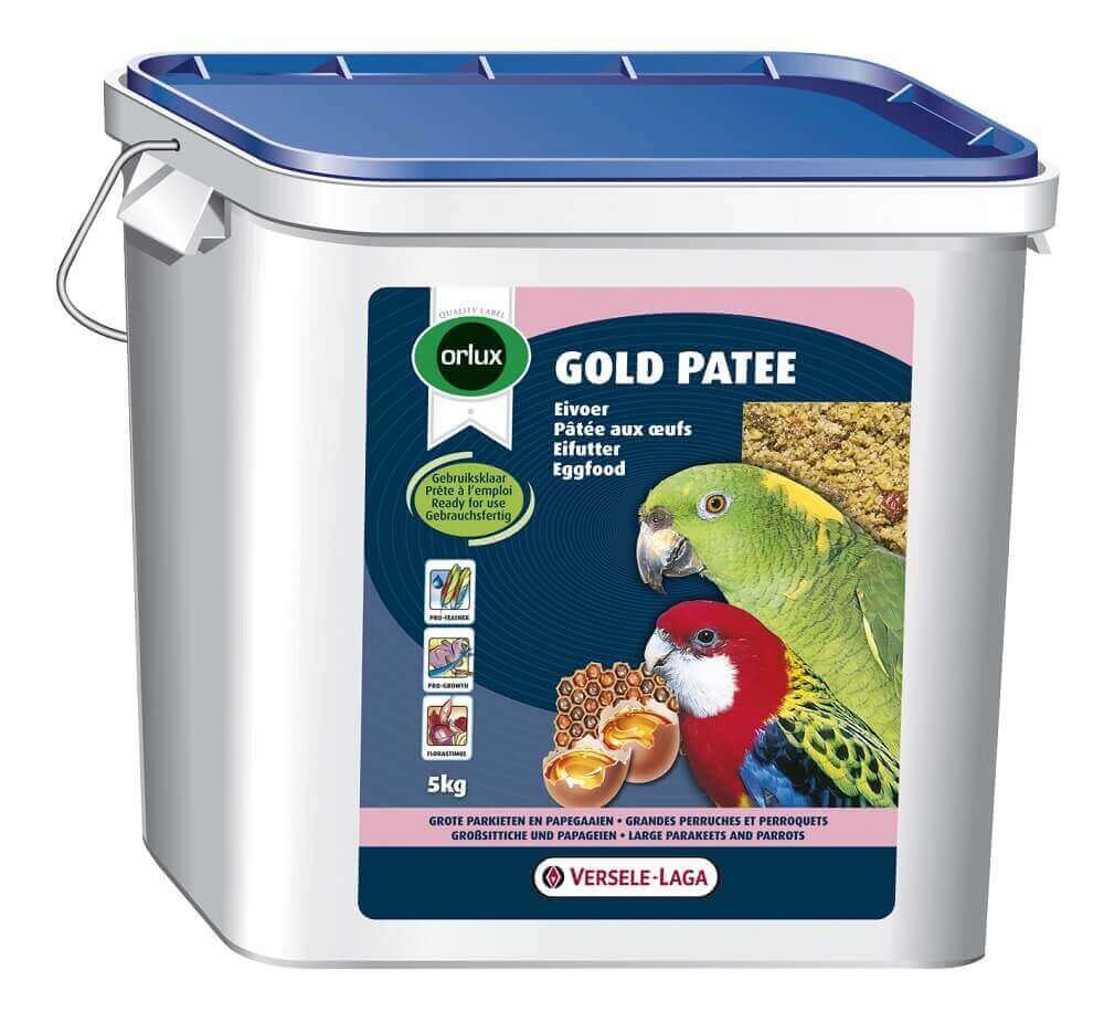 ALIMENTO GOLD PATEE PERICOS Y LOROS ORLUX (5 KG)1