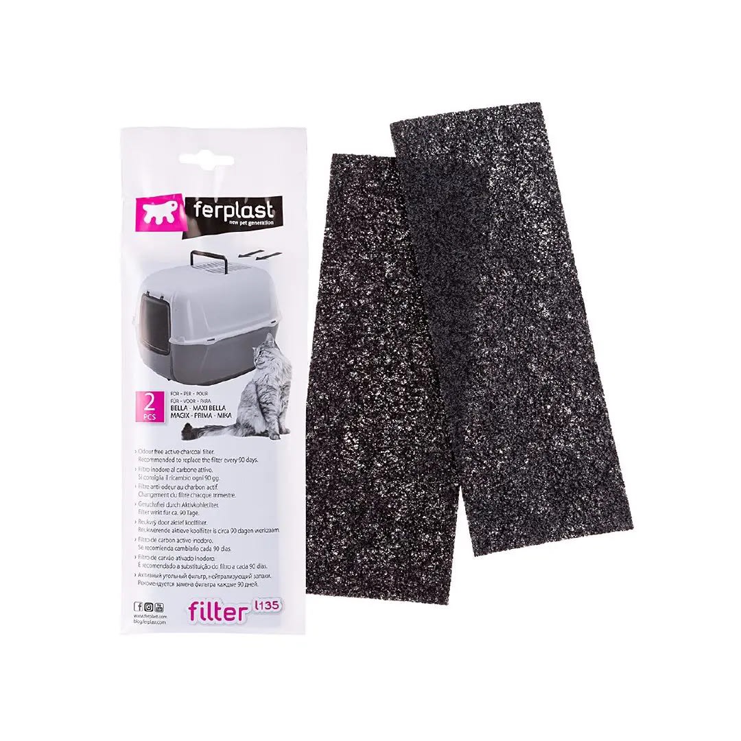 Fp Filtro Carbon Activo X2 Para Baño Sanitario Gato1