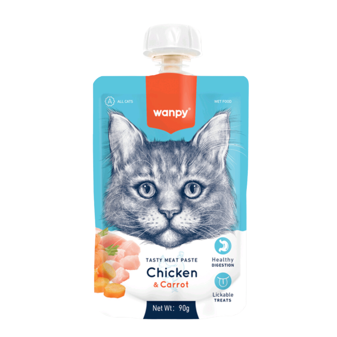 WANPY SNACK CAT - CHICKEN - TASTY MEAT PASTE1