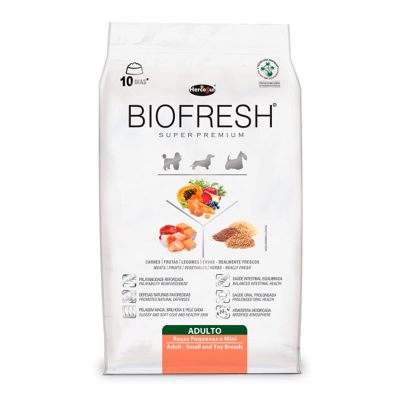 BIOFRESH PARA PERROS - ADULTOS RAZAS PEQUEÑAS Y MINI 3kg1