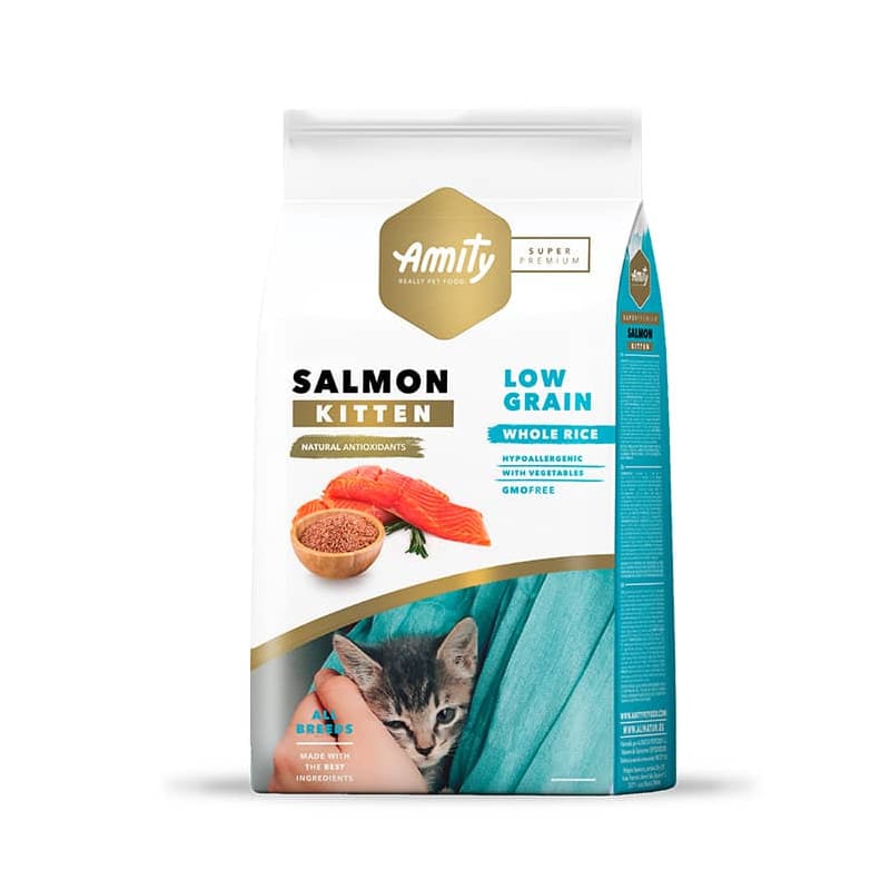 AMITY SP LOW GRAIN SALMON KITTEN 2 KG1