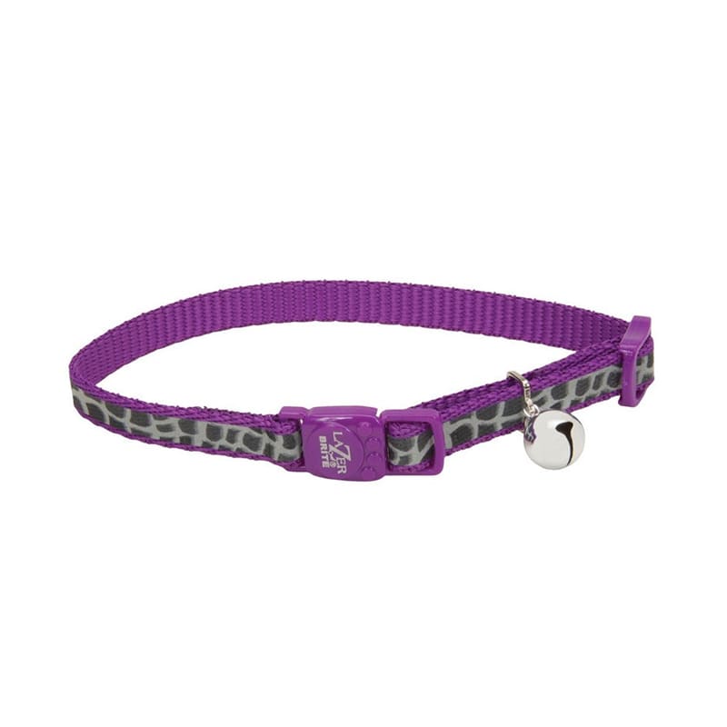 COASTAL LAZER BRITE COLLAR ANIMAL PRINT1