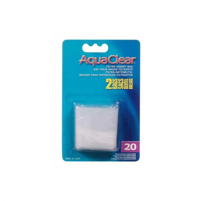 AQUACLEAR 20 BOLSA MATERIAL FILTRANTE FILTRO1