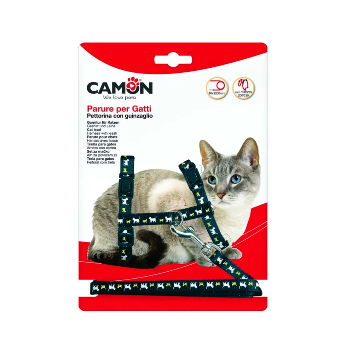 ARNES CON CORREA PARA GATOS (120x1 CM)1