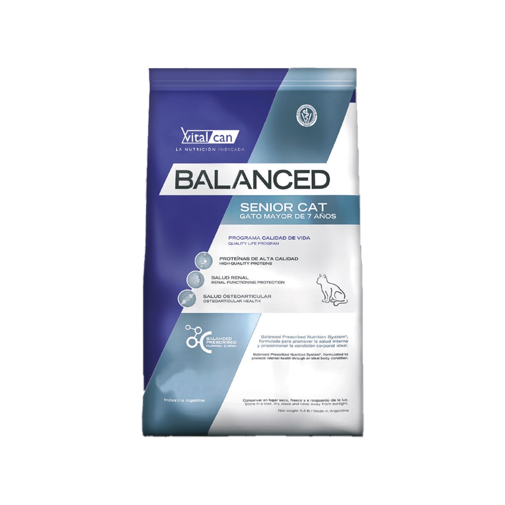 Balanced Gato Senior 7,5kg1