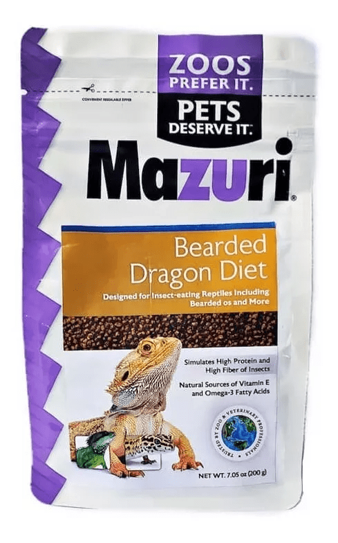 MAZURI BEARDED DRAGON DIET (200 GR)1