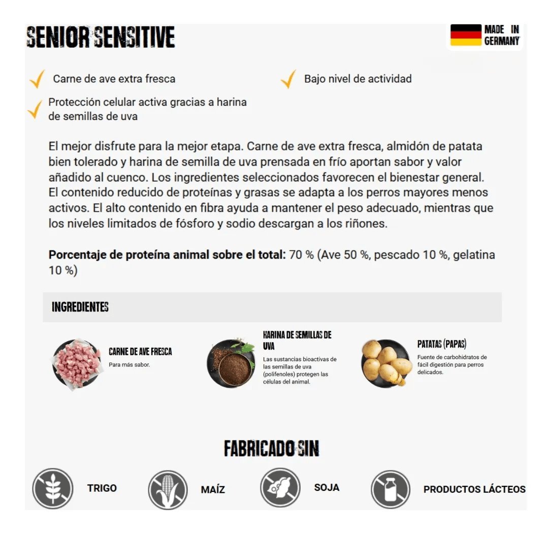 BELCANDO PERRO SENIOR SENSITIVE6