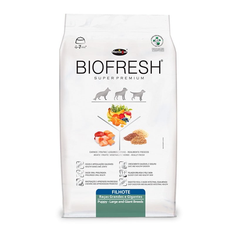 BIOFRESH PARA PERROS - CACHORROS DE RAZAS GRANDES Y GIGANTES 3kg1
