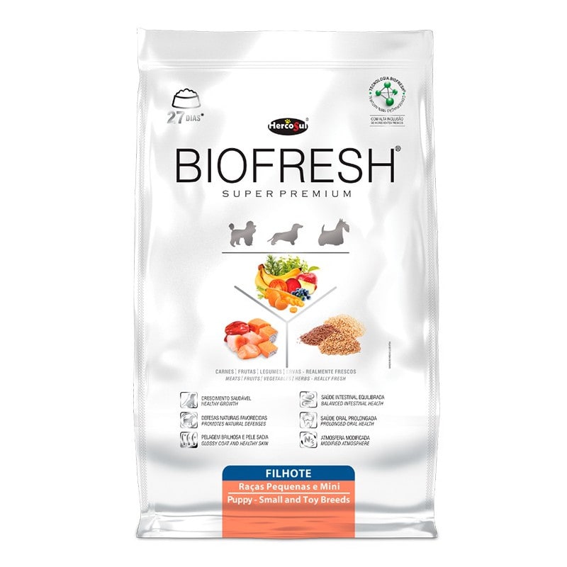 BIOFRESH PARA PERROS - CACHORROS DE RAZAS PEQUEÑAS Y MINI 10,1kg1