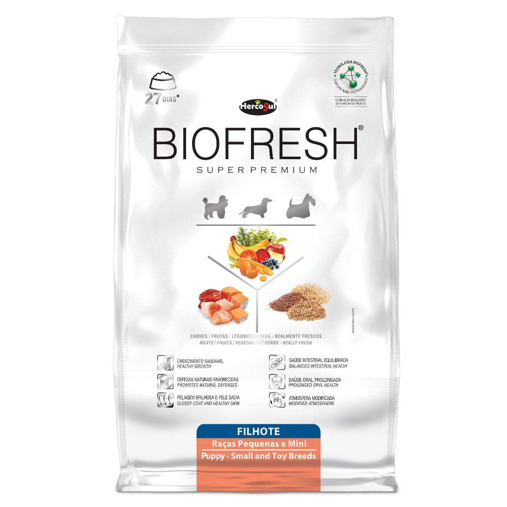 BIOFRESH PARA PERROS - SENIOR DE RAZAS PEQUEÑAS Y MINI 3kg1