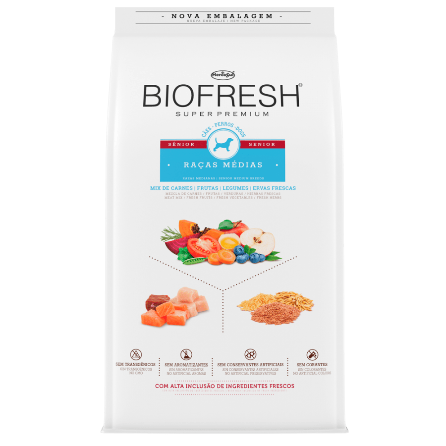 BIOFRESH PARA PERROS - SENIOR RAZAS MEDIANAS 3kg1