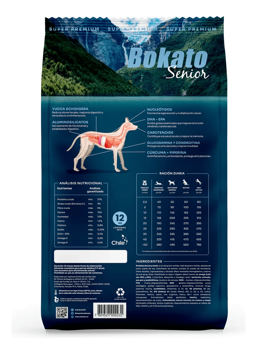 BOKATO SENIOR RAZA MEDIANA GRANDE 12 KG4