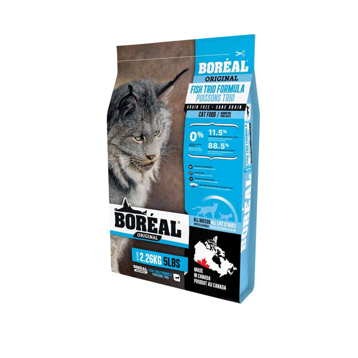 BOREAL ORIGINAL GATO FISH TRIO 5.4KG1