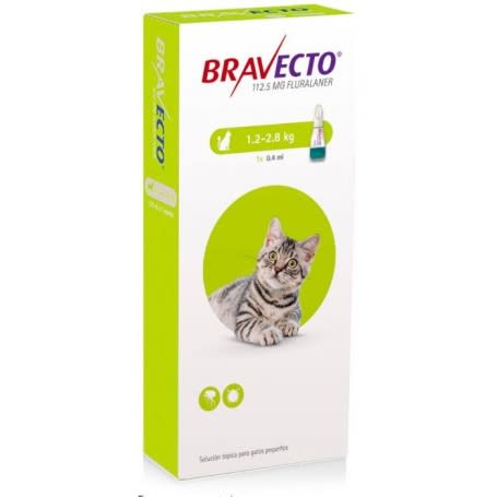 BRAVECTO PIPETA GATO 1.2 - 2.8 KG 1 COMP1