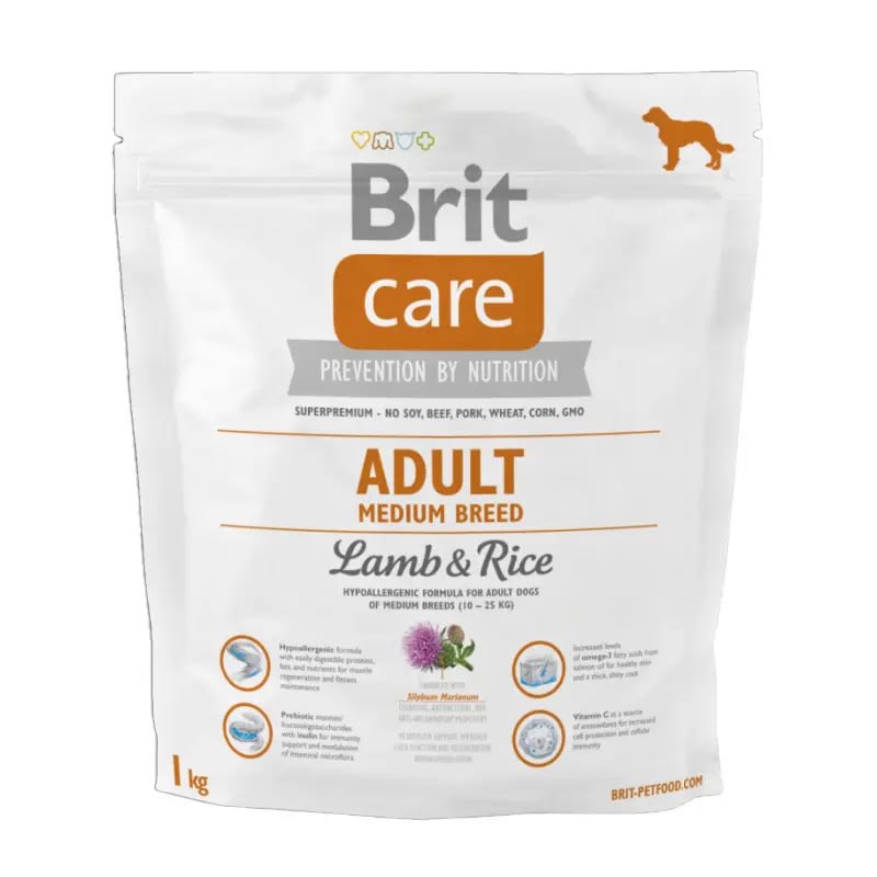 Brit Care Adult Medium Breed L&R 1 Kg1