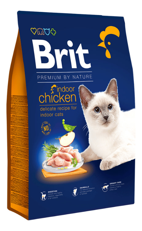 BRIT PREMIUM BY NATURE CAT INDOOR POLLO 8 KG1