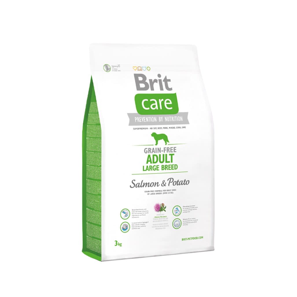 Brit Care GF Adult Large Breed Salmon 3 kg1