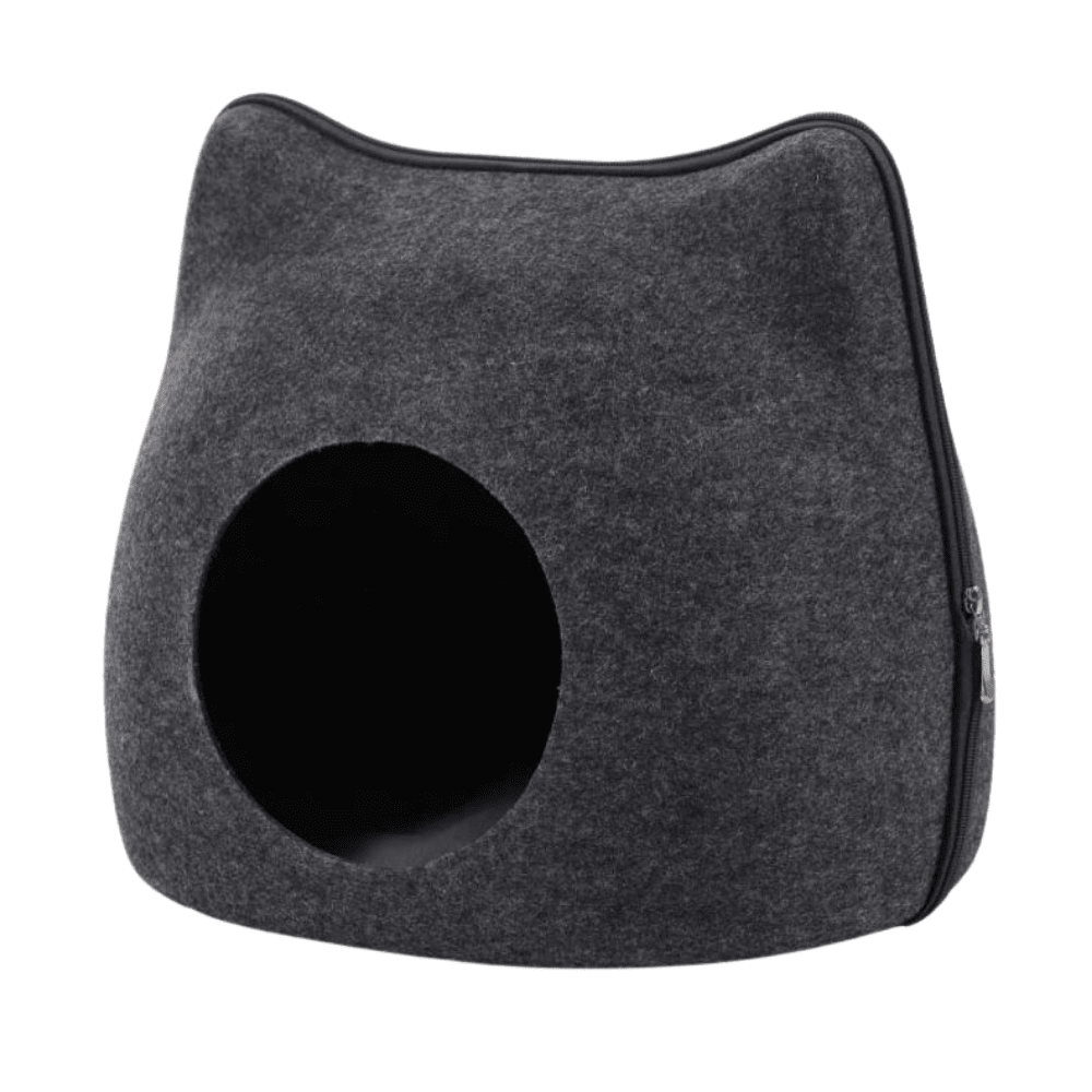 PAWISE CAMA IGLOO FIELTRO GRIS1