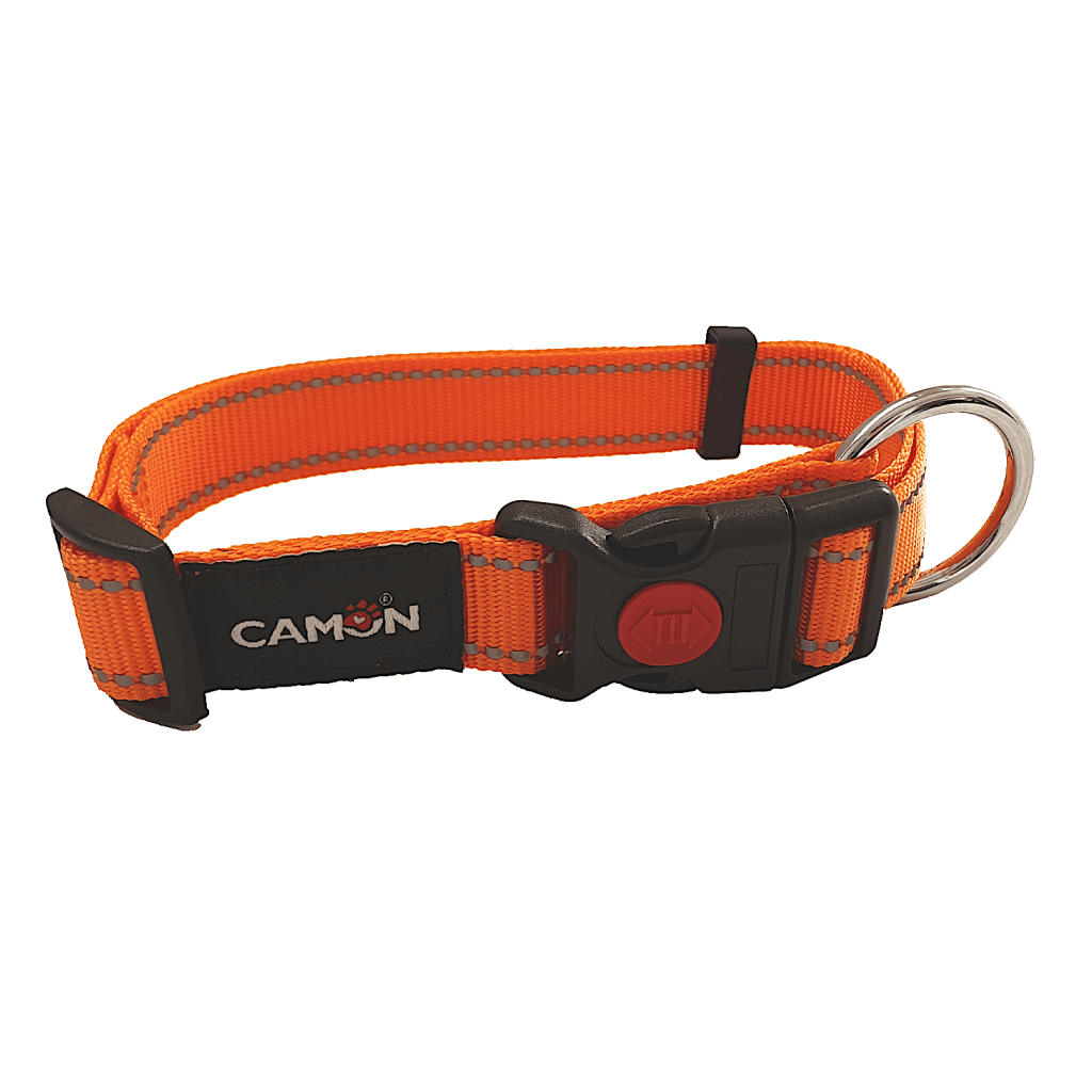 COLLAR REFLEX NARANJO - TALLA M1
