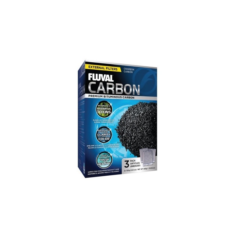 FLUVAL CARBON BOLSAS 3X 100 GR1