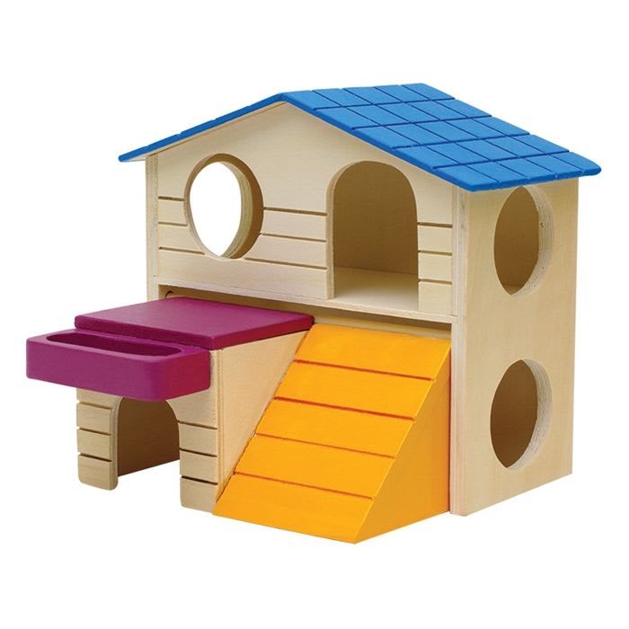 LIVING WORLD CASA DE JUEGO MADERA LARGE HAMSTER1
