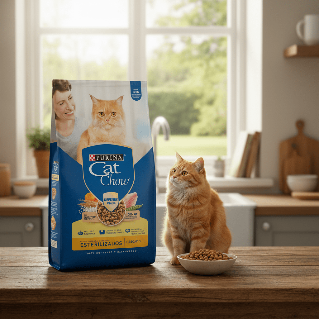 CAT CHOW GATO ADULTO ESTERILIZADO DEFENSE PLUS3