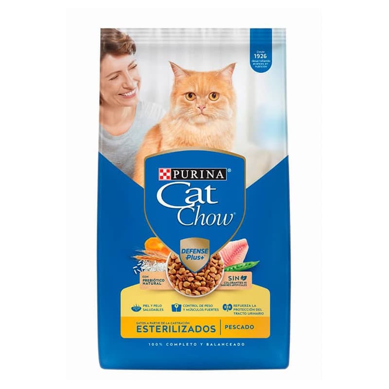 CAT CHOW GATO ADULTO ESTERILIZADO DEFENSE PLUS1