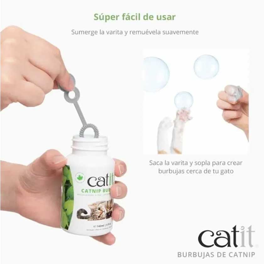 CATIT 2.0 CATNIP BURBUJAS 142ML2