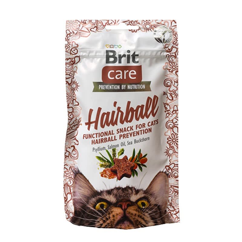 Brit Care Cat Snack Hairball 50 Gr1